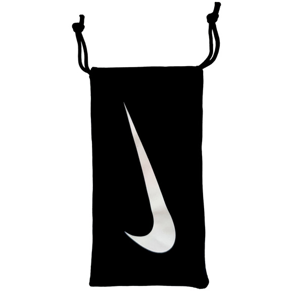 NIKE Microfiber Drawstring Pouch Softcase For Sunglasses Glasses Black White New - Picture 2 of 4